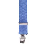 Bretels 4 Sterke Clips | Blauw Visgraat | www.pietkoopmans.nl