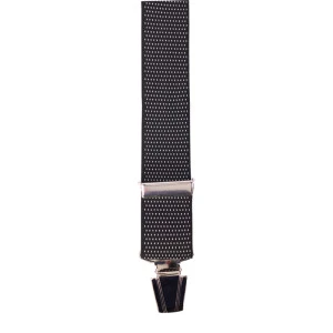 Bretels 4 Sterke Clips | Zwart Wit Gestipt