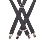 Bretels 4 Sterke Clips | Zwart Wit Gestipt | www.pietkoopmans.nl
