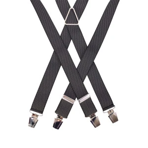 Bretels 4 Sterke Clips | Zwart Wit Gestipt
