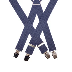 Bretels 4 Sterke Clips | Jeans Blauwe Print
