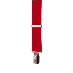 Smalle Bretels 4 Kleine Clips | Warm Rood