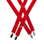 Smalle Bretels 4 Kleine Clips | Warm Rood | www.pietkoopmans.nl