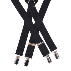 Smalle Bretels 4 Kleine Clips | Uni Zwart