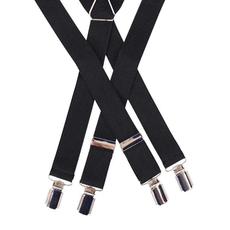 Smalle Bretels 4 Kleine Clips | Uni Zwart | www.pietkoopmans.nl