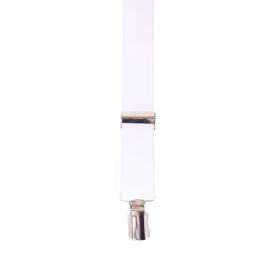 Smalle Bretels 4 Kleine Clips | Uni Wit