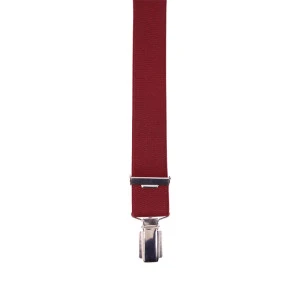 Smalle Bretels 4 Kleine Clips | Bordeaux