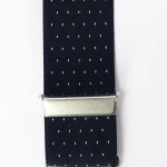 Bretels 4 Sterke Clips | Marine Wit Gestipt | www.pietkoopmans.nl