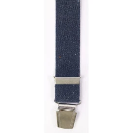 Bretels 4 Sterke Clips | Marine Tweed