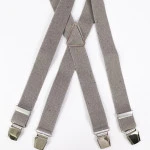 Bretels 4 Sterke Clips | Taupe Tweed | www.pietkoopmans.nl