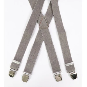 Bretels 4 Sterke Clips | Taupe Tweed