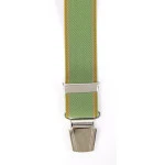Bretels 4 Sterke Clips | Groen Oranje Streep | www.pietkoopmans.nl