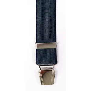 Bretels 4 Sterke Clips | Marine Blauw Print