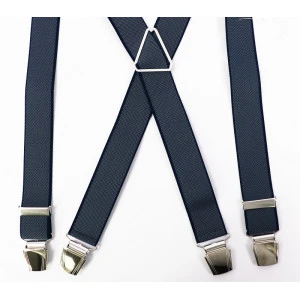 Bretels 4 Sterke Clips | Marine Blauw Print