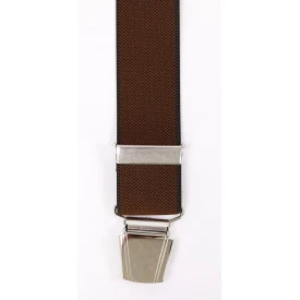 Bretels 4 Sterke Clips | Cognac