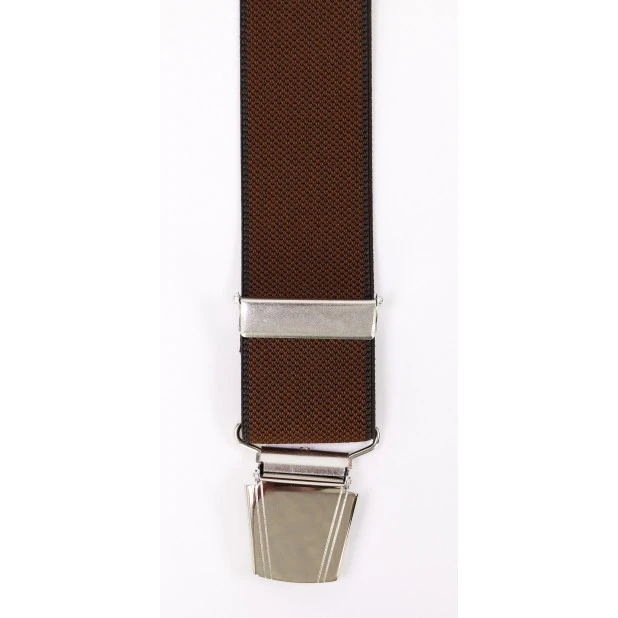 Bretels 4 Sterke Clips | Cognac | www.pietkoopmans.nl