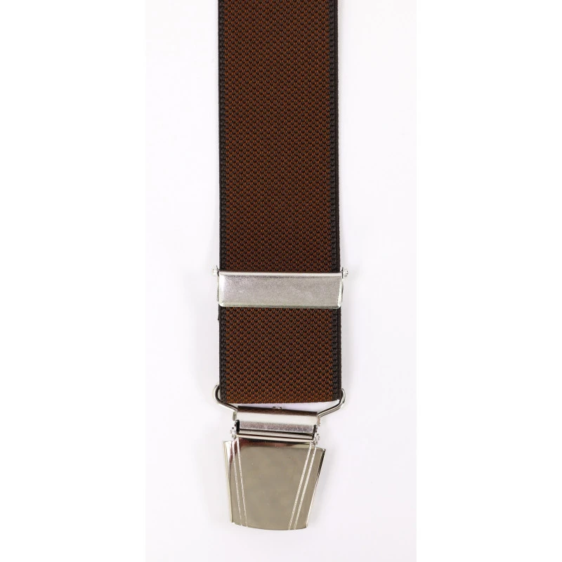 Bretels 4 Sterke Clips | Cognac | www.pietkoopmans.nl