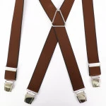 Bretels 4 Sterke Clips | Cognac | www.pietkoopmans.nl