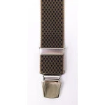 Bretels 4 Sterke Clips | Beige Marine Print | www.pietkoopmans.nl