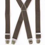 Bretels 4 Sterke Clips | Beige Marine Print | www.pietkoopmans.nl