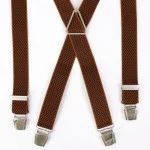 Bretels 4 Sterke Clips | Brique Marine Print | www.pietkoopmans.nl