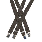 Bretels 4 Sterke Clips | Zwart Camel Print | www.pietkoopmans.nl