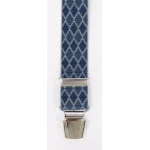 Bretels 4 Sterke Clips | Raf Blauw Geruit | www.pietkoopmans.nl