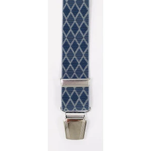 Bretels 4 Sterke Clips | Raf Blauw Geruit