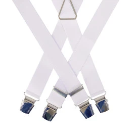 Bretels 4 Sterke Clips | Uni Wit
