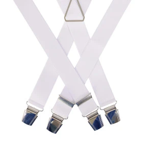 Bretels 4 Sterke Clips | Uni Wit
