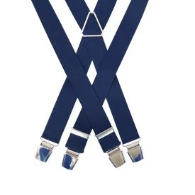 Bretels 4 Sterke Clips | Donker Blauw