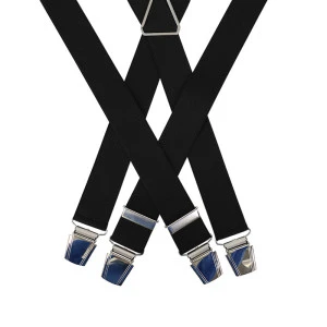 Bretels 4 Sterke Clips | Uni Zwart