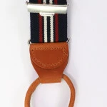 Bretels Cognac Leertjes | Marine Bordo | www.pietkoopmans.nl