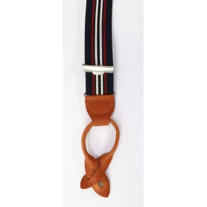 Bretels Cognac Leertjes | Marine Bordo