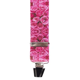 Bretels 4 Sterke Clips | Roze Rozen