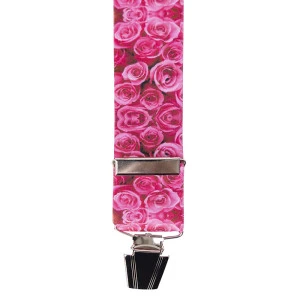 Bretels 4 Sterke Clips | Roze Rozen