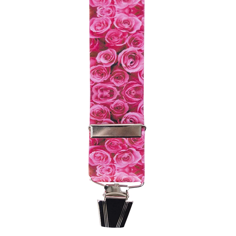 Bretels 4 Sterke Clips | Roze Rozen | www.pietkoopmans.nl