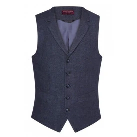 Brook Taverner Gilet | Memphis Navy