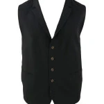 Brook Taverner Gilet | Vancouver Zwart | www.pietkoopmans.nl