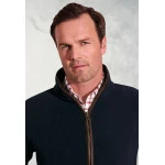 Brook Taverner Fleece Vest | Navy | www.pietkoopmans.nl