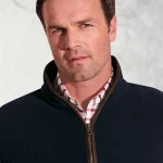 Brook Taverner Fleece Vest | Navy | www.pietkoopmans.nl