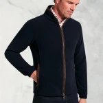 Brook Taverner Fleece Vest | Navy | www.pietkoopmans.nl