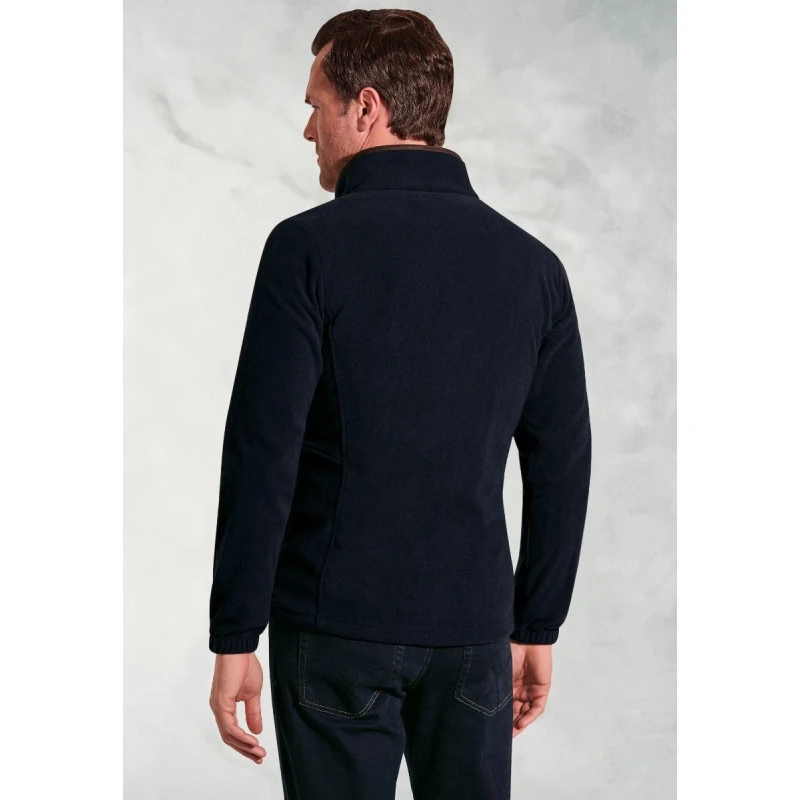 Brook Taverner Fleece Vest | Navy | www.pietkoopmans.nl
