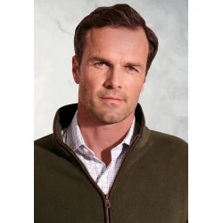 Brook Taverner Fleece Vest | Olijf