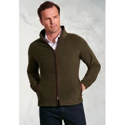 Brook Taverner Fleece Vest | Olijf