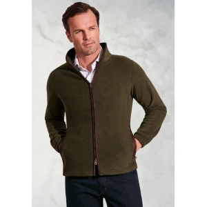 Brook Taverner Fleece Vest | Olijf