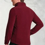 Brook Taverner Fleece Vest | Wijnrood | www.pietkoopmans.nl