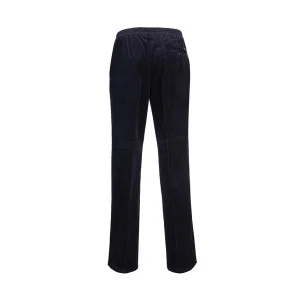 Brühl Elastische Taille Broek | Corduroy Marine