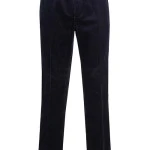 Bruhl Elastische Taille Broek | Corduroy Marine | www.pietkoopmans.nl