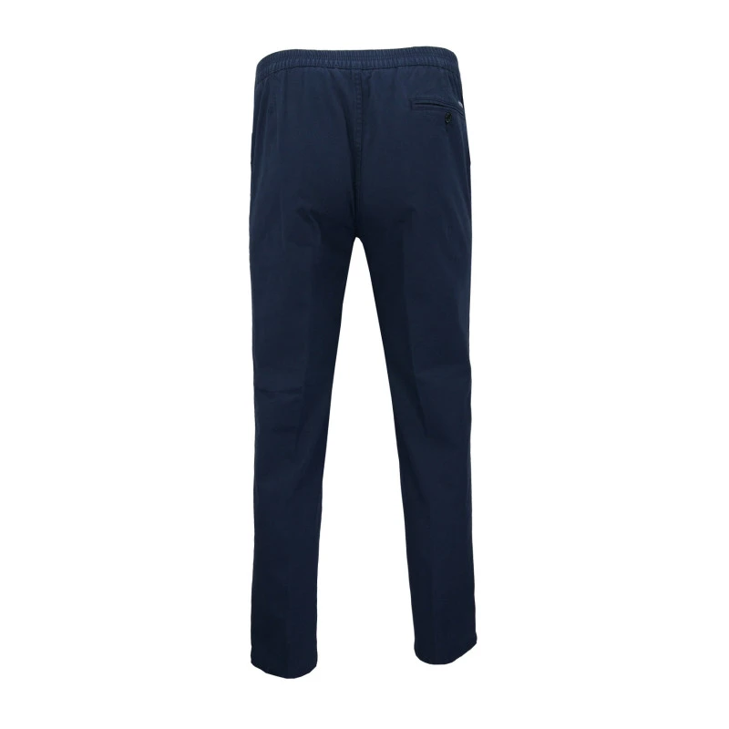 Bruhl Gustav Elastische Taille Broek | Indigo | www.pietkoopmans.nl